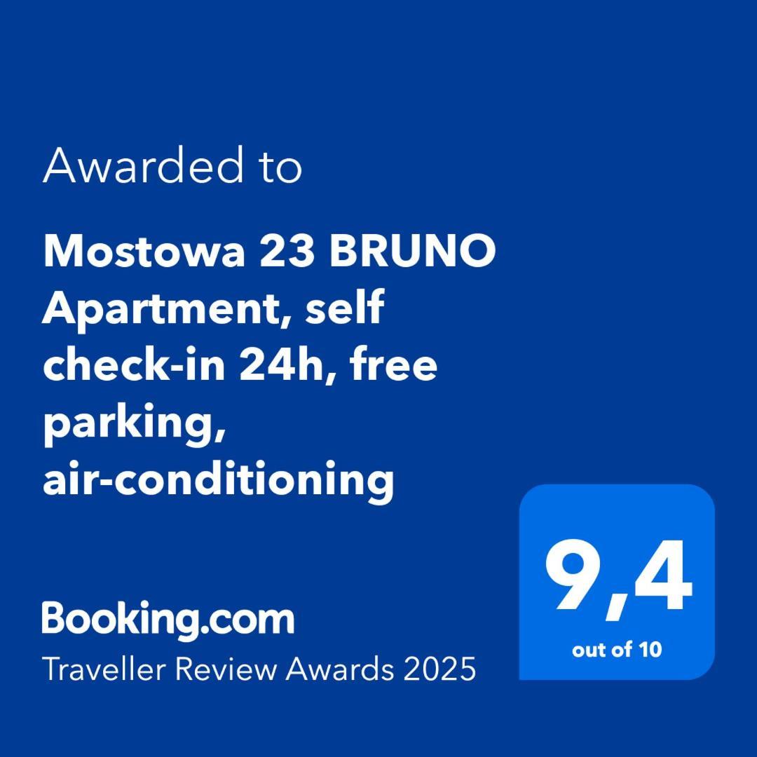 Mostowa 23 Bruno Apartment, Self Check-In 24H, Free Parking, Air-Conditioning Познань Экстерьер фото